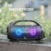 Восстановленная Bluetooth-колонка для вечеринок Tronsmart Bang SE, 3 режима подсветки, 24 часа воспроизведения, водонепроницаемость IPX6 - Черный