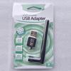 Внешний WiFi-приемник USB 2.0 с антенной, 600 Мбит/с: Беспроводной сетевой адаптер 150M для настольных компьютеров и ноутбуков