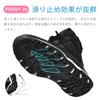 BTNTN Snow Cold Weather Winter Winter Snow Suitable for Size Women's Boots, Shoes, Waterproof, Non-Slip, Boots, Lightweight, Boots, Hokkaido, Black,