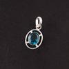 Friendship Day Deal Apatite Gemstone 925 Silver Throat Chakra Pendant Jewelry PP-6-11