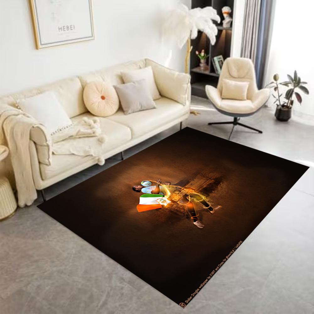 Winter Sports Adventure Area Rug Perfect for Bedrooms Dining Room Foyer Game Room Antislip Carpet Anime Office Decor Spiritual Gift