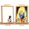 Светодиодный ночник Dragon Ball: Креативная фоторамка-дисплей с Веджетой