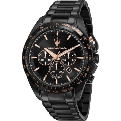 R8873612048 Мужские часы Traguardo Chronograph с черным циферблатом