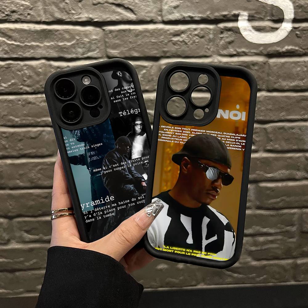 Rap W-WerenoiES Phone Case For IPhone 17 16 15 Pro Max 14 Plus 12 13 11 Air Soft Silicone Cover