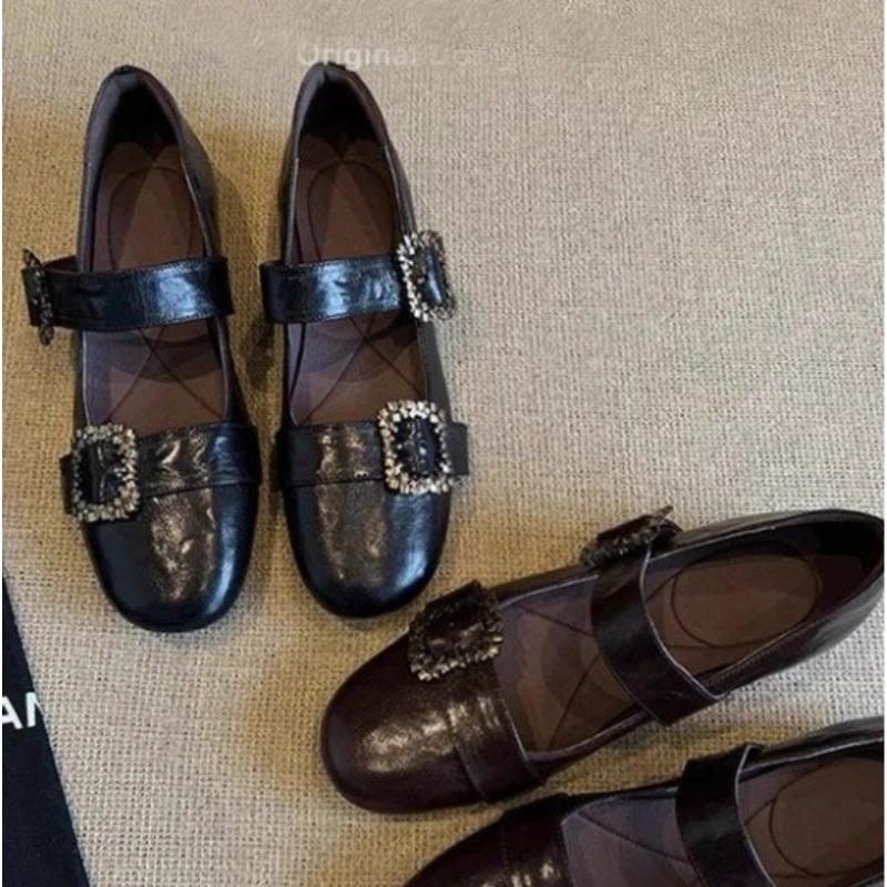 Новый Стиль Роскошные Женские Балетки С Мелким Вырезом Осень Острый Носок Лоферы Балерины Осень Леопардовый Ретро Платье Туфли Zapatos De Mujer