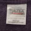 tultex 90-е 00-е Старая футболка с коротким рукавом XL фиолетовая Мужская Б/У