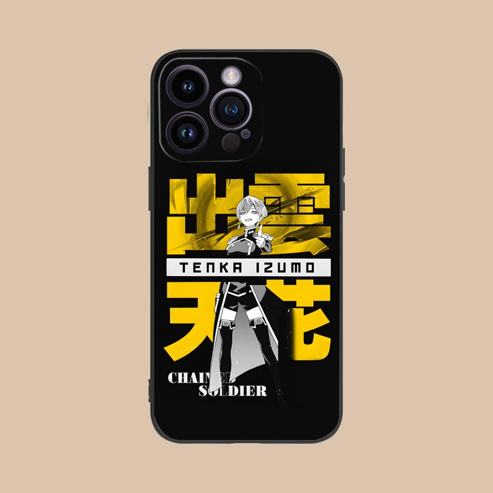 Mato seihei no slave Tenka Izumo Чехол для телефона для iPhone 17 16 15 14 13 12 11 X XR XS 8 7 Pro Max Plus Mini Цветной чехол Чехол