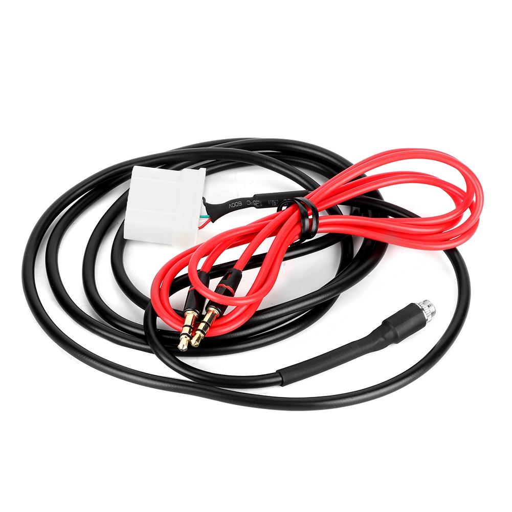 Кабель-адаптер AUX для автомагнитолы 3,5 мм гнездо подходит для Mazda 3 6 2006 2013