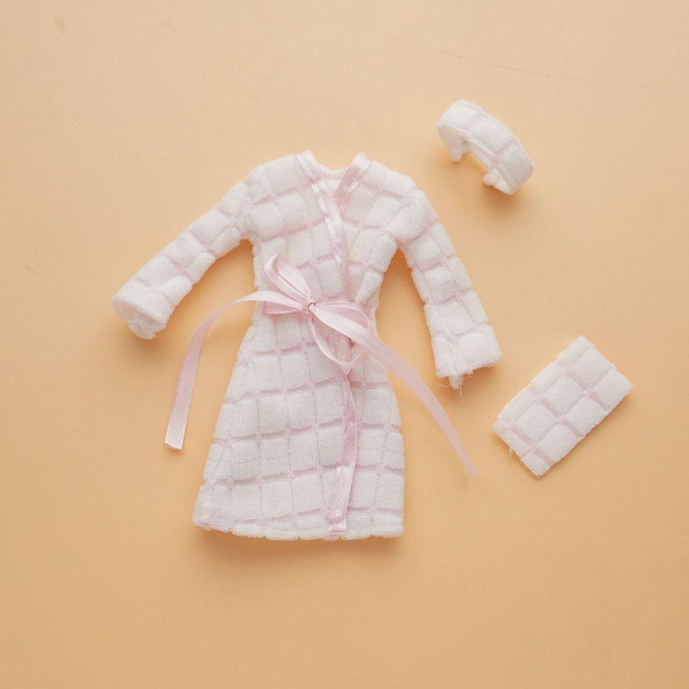 Sleep Wear Doll Bedroom Pajamas Sexy Clothes Summer Night Dress Nightly Sleeping Outfit 30cm Doll