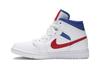 Women's Sneakers Jordan 1 Mid White Red Royal (Women's) White/University Red-Game Royal