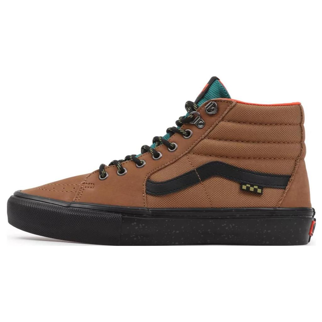 Vans Skate Sk8-Hi Outdoor Brown Black Unisex Sneakers VN0A5FCCY49