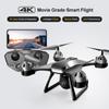 New UAV HD Professional Dual Camera Remote Control Helicopter 4K Dual Camera Drone Aircraft Aerial Photography Quadcopter WIFI