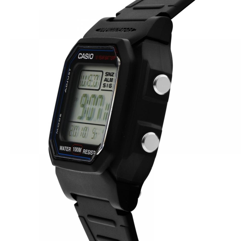 CaSio W 800h 1avdf W 800h 1a цифровые квадратные спортивные солдатские мужские часы из ПУ