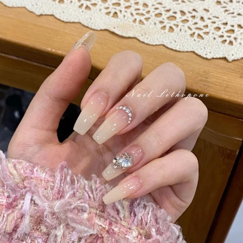Nail Art Pigment Powder Same Style As Influencers DIY Gradient Embossing Manicure White Fine