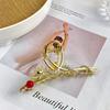 Dragon Shaped Hair Comb with Pearl Rhinestone Hairpin New Hair Clips  Gift