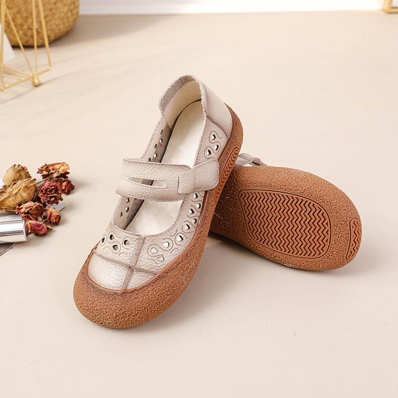 Новые римские туфли-лодочки женские туфли из коровьей кожи на плоской подошве ленивые туфли женские туфли Мэри Джейн широкие осенние туфли для вождения женские туфли на плоской подошве