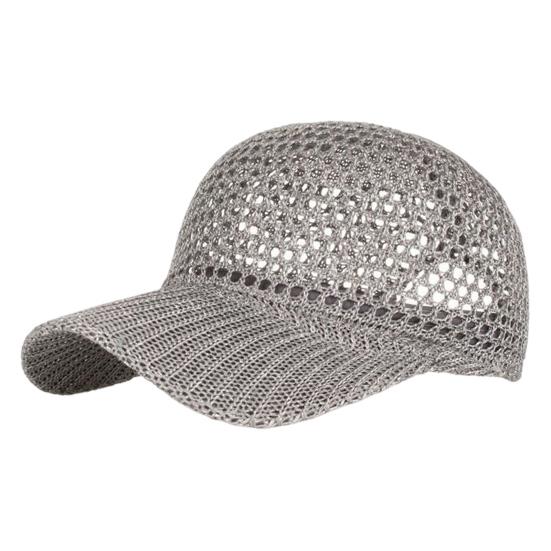 Летняя сетчатая бейсболка для мужчин и женщин с изогнутым козырьком