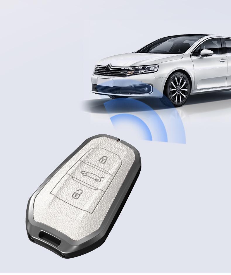 Чехол и пряжка для автомобильного ключа для моделей Citroen C3XR, C4L, Tianyi, C5, C4 Sega, Elysee, C6