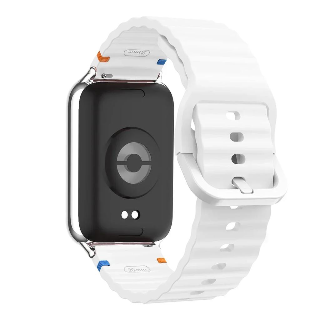 Silicone Strap for Redmi watch 5/4 Band Bracelet Replacement Breathable Wrist Sports Band Correa for Mi Band 9/8pro Soft Belt