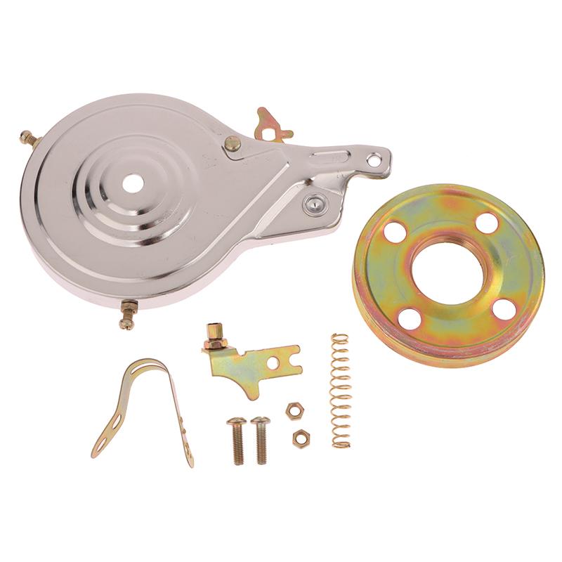 Велосипедный тормозной барабан задний тормоз 90 гальванизированный тормоз задний тормозной барабан рукав для велосипеда велосипедный ленточный тормоз задний узел