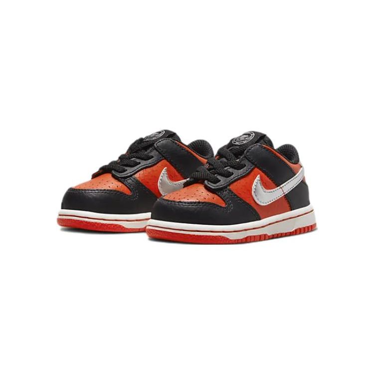 Nike Детские кроссовки Dunk Low TD Martian Red Black Picante-Red DV1987-001