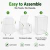10x Transparent Protective Display Box for Glow in the Dark Figurines