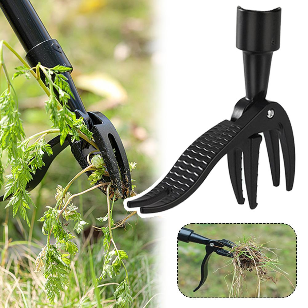 Weeding Head Replacement Manual Weed Remover Plastic Claw Weeder Root Remover Hand Tool For Outdoor Stand Up Weed Puller Tool