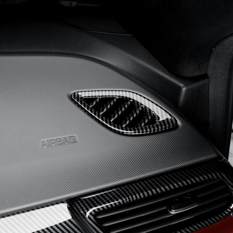 Car Interior Dashboard Upper Vent Bezel Decor Cover ABS Tank Lid Trim For Hyundai Veloster ‑ Left‑Hand Drive