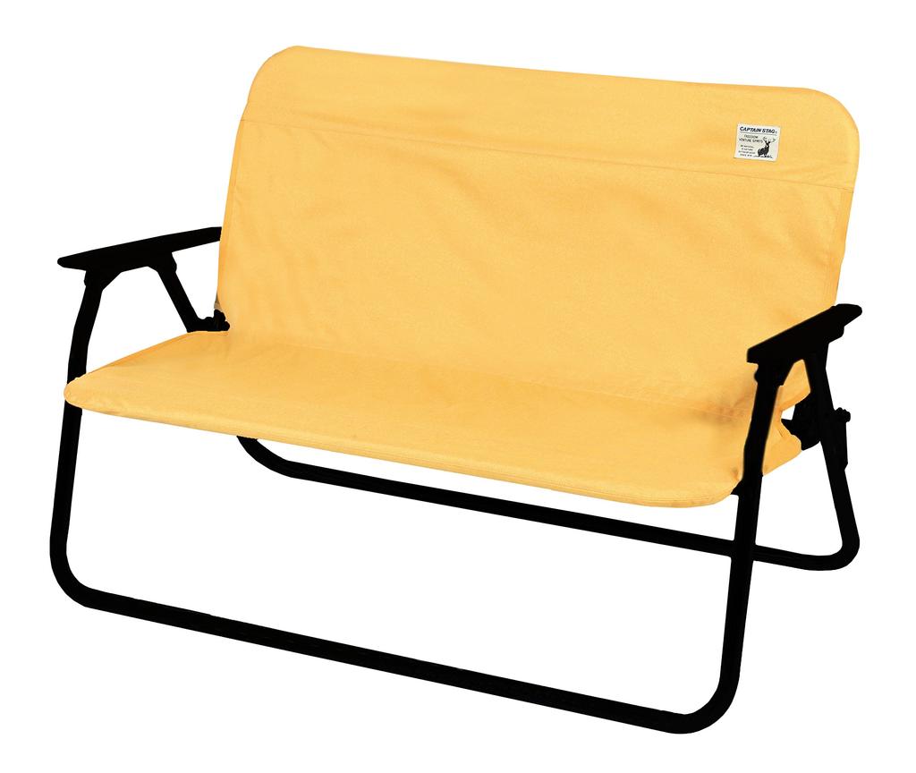 CAPTAIN STAG Bench Aluminum Back Bench Cover, Cover, Yellow, UC-1652