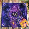 Tarot Tablecloth Tarot Cards Moonlight Flower Tablecloth Butterfly Table Cloth Altar Witchcraft Astrology Board Game Table Cover