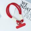 Color Matching Mobile Phone Lanyard Key Chain Creative Short Hand-woven Lanyard Mobile Phone Case Key Ring Bag Sling