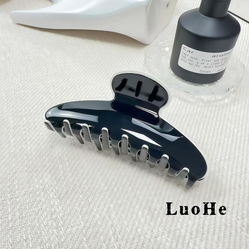 Elegant Korean Acetate Large Claw Hair Clip for Women