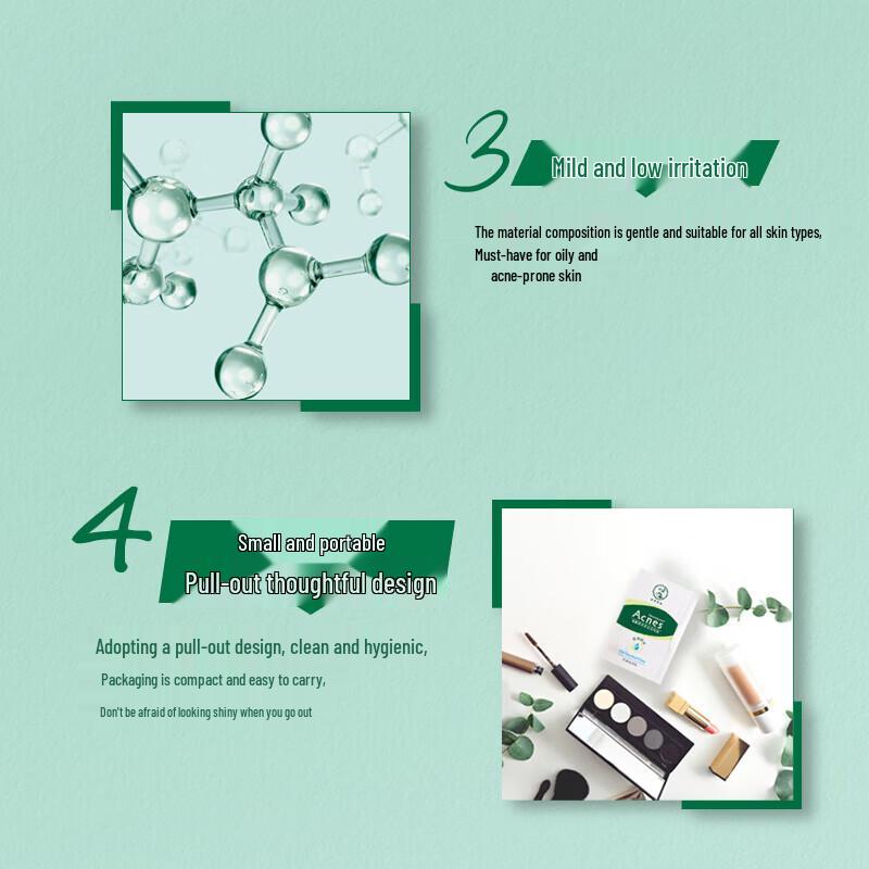 MENTHOLATUM Пленки Acnes для контроля жирности