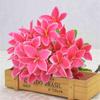 2Pcs Artificial Lily Flower 10 Fork 30 Heads Realistic Fake Silk Flower UV Resistant Wedding Party Indoor Outdoor Garden Yard Faux Flower Plants