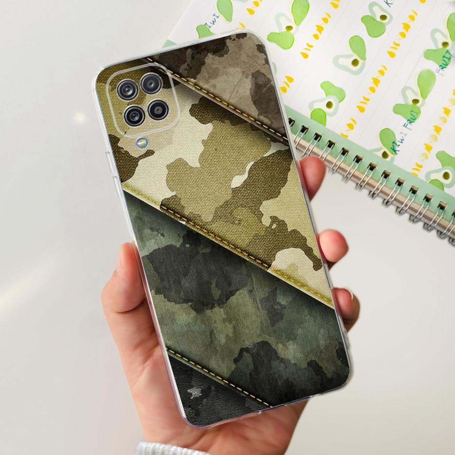 Чехол для Samsung Galaxy A12 F12 M12 Новая Мода Расписная Задняя Крышка Мягкий Силиконовый Чехол для Телефона Для Samsung M12 A 12 GalaxyA12 Корпус