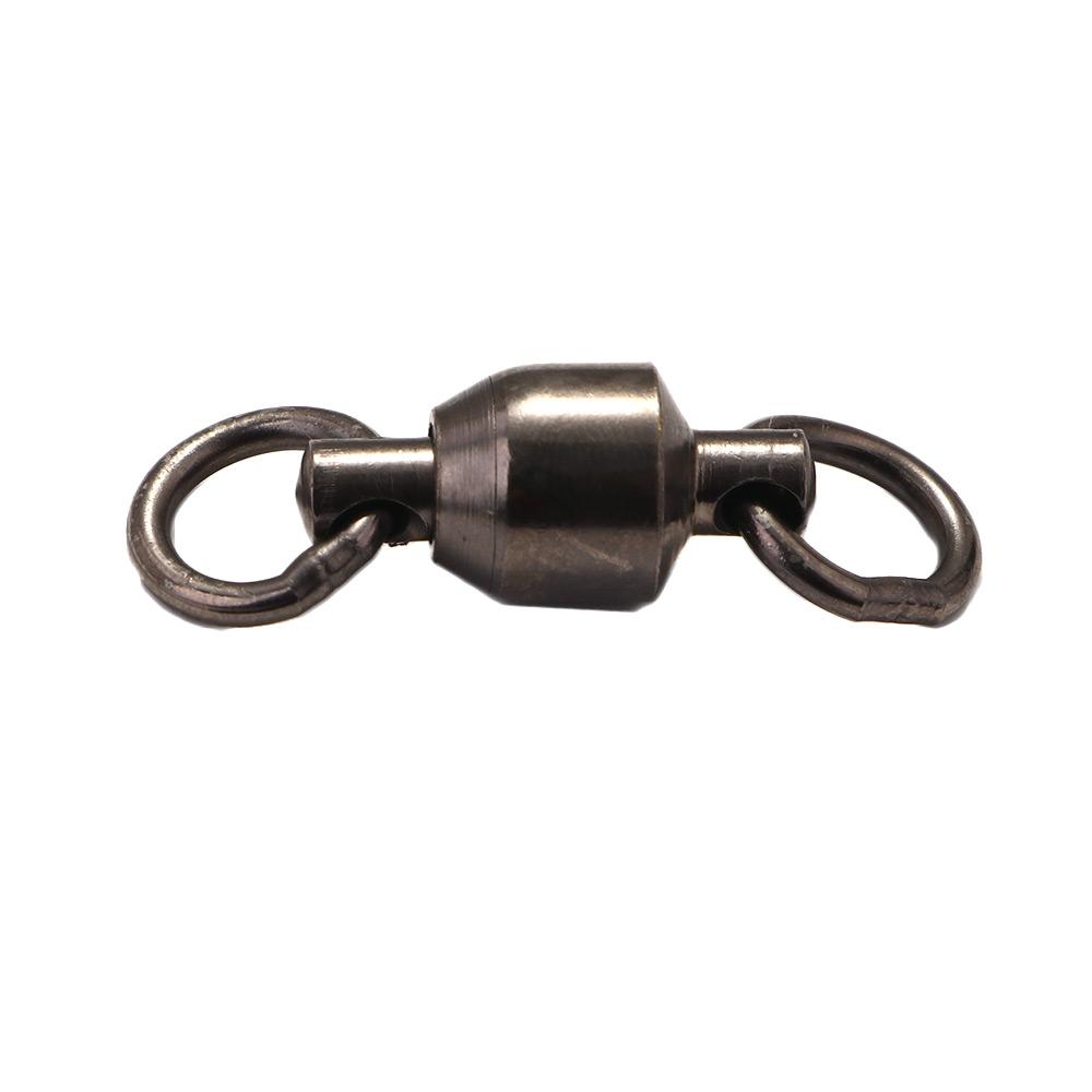 Стальные вертлюги Бочкообразные Рыболовные аксессуары Шарикоподшипниковый Рыболовный коннектор Вертлюжное кольцо Заводное кольцо