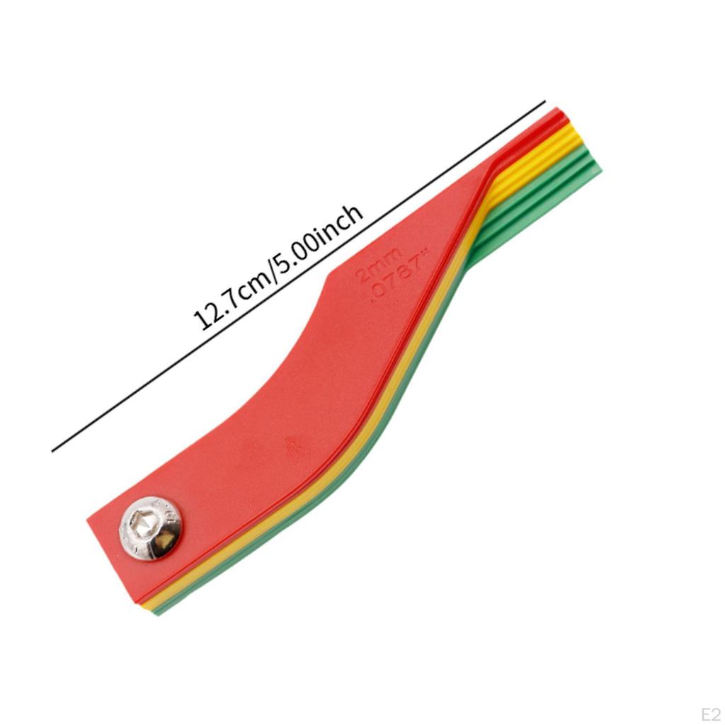 Brake Lining Gauge Set Thickness Gauges Professional Practical Combination