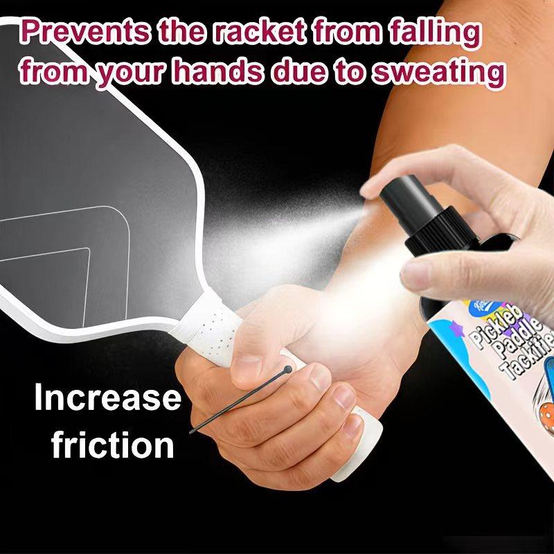 AntiSlip Sporting Grip Enhancer 120ml for Racket Golf Tennis Basketball Moisture Control and Enhanced Grip Support