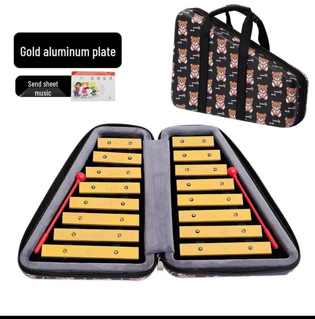 16-Note Double Row Glockenspiel for Early Childhood Education