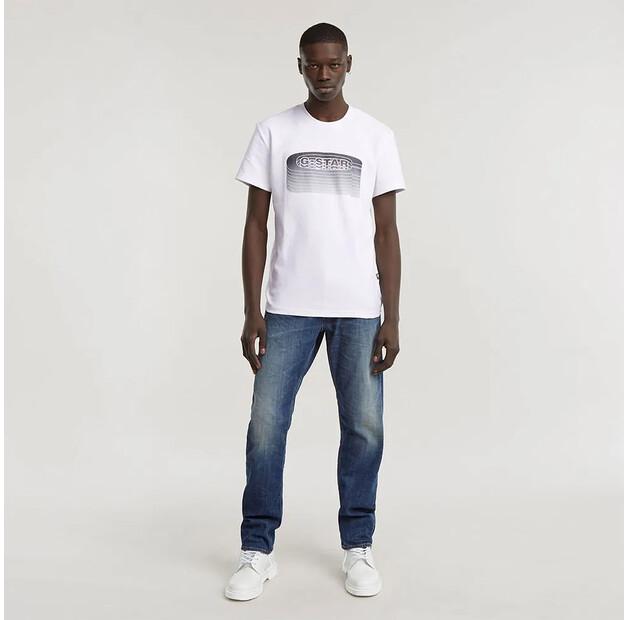 G-Star Футболка с коротким рукавом Stacked Old Skool Logo R T