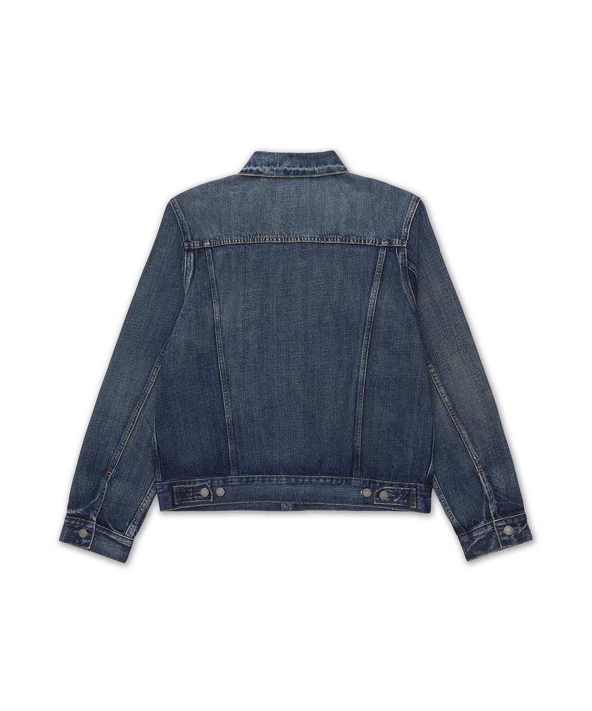 POLO RALPH LAUREN Faded Denim Trucker Jacket - Blue