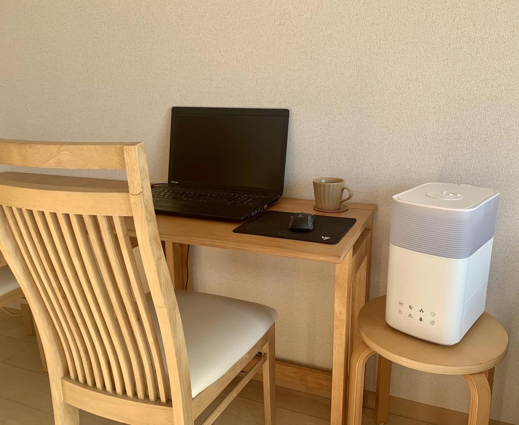 Hybrid Humidifier 17 Tatami AL COLLE UV Sterilization Antibacterial Cartridge White ASH6061W 5L 5 Liters Large Capacity Ultrasonic Humidifier Hybrid