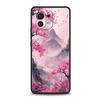 Розовый закат в горах Чехол для телефона для Xiaomi Mi 17 15 14 13 12 11 Ultra 15T 14T 13T 12T 11T Pro Lite 5G Мягкий ТПУ Чехол Capas