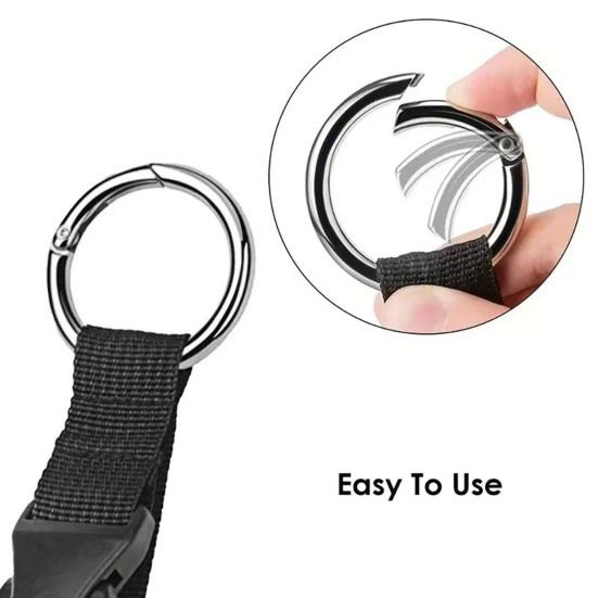 Adjustable Luggage Strap with Hooks & Buckle, Travel Carry Strap for Suitcase