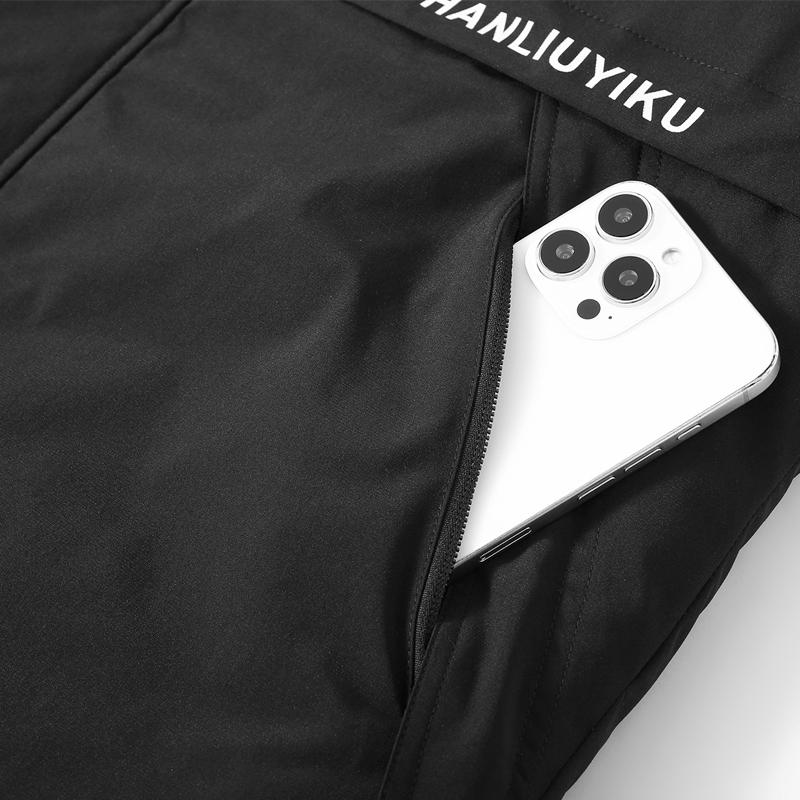 Большие размеры S-8XL Зимние безрукавки парки Мужская верхняя одежда Водонепроницаемая Модная Мужской теплый жилет с капюшоном