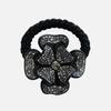 J.Lauren French Pansy Flower Cubic Hair Tie Bh0929
