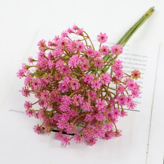 6 шт., искусственные гипсофила, реалистичные цветы, многоразовые, тонкая работа, невыцветающие искусственные растения, домашний декор