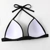Женская мода, раздельное сексуальное бикини с подушечками для бюстгальтера, без стального бюстгальтера, купальник