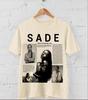 Sade Album Graphic Lyrics Black Unisex T-shirt, S-4XL