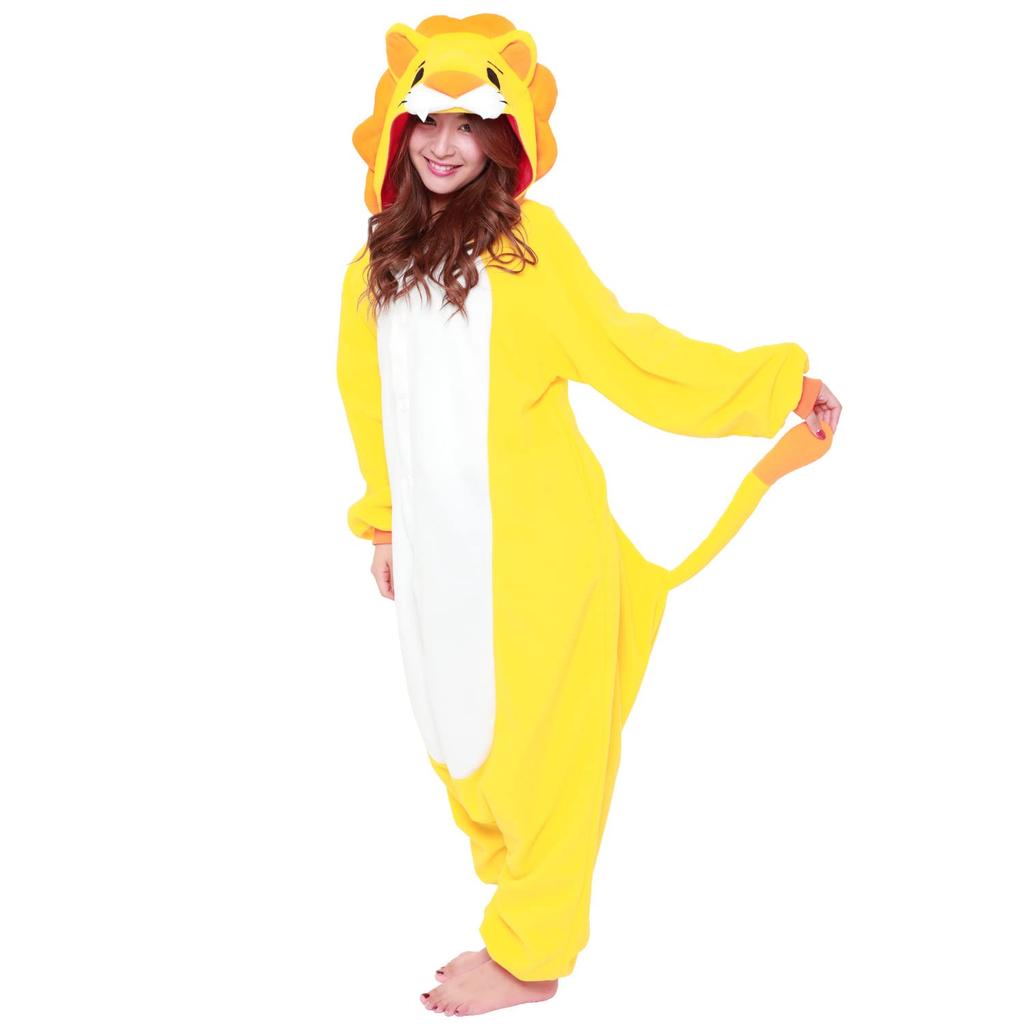 SAZAC Fleece Lion Kigurumi 2745